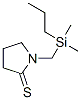 872415-86-6,2-Pyrrolidinethione,  1-[(dimethylpropylsilyl)methyl]-