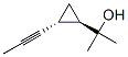 87295-58-7,Cyclopropanemethanol, alpha,alpha-dimethyl-2-(1-propynyl)-, trans- (9CI)