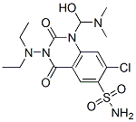 87296-75-1,7-chloro-3-diethylamino-1-(dimethylamino-hydroxy-methyl)-2,4-dioxo-qui nazoline-6-sulfonamide