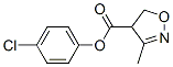 873000-75-0,4-Isoxazolecarboxylic  acid,  4-(4-chlorophenyl)-4,5-dihydro-3-methyl-,  (-)-