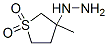 874-96-4,(3-METHYL-1,1-DIOXO-TETRAHYDRO-1LAMBDA6-THIOPHEN-3-YL)-HYDRAZINE