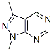 87412-92-8,1H-Pyrazolo[3,4-d]pyrimidine, 1,3-dimethyl- (9CI)