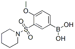 874219-18-8,4-METHOXY-3-(PIPERIDIN-1-YLSULPHONYL)BENZENEBORONIC ACID