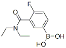 874219-28-0,3-(DIETHYLCARBAMOYL)-4-FLUOROBENZENEBORONIC ACID