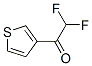 874279-92-2,Ethanone,  2,2-difluoro-1-(3-thienyl)-