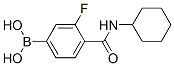 874289-11-9,4-(CYCLOHEXYLCARBAMOYL)-3-FLUOROBENZENEBORONIC ACID