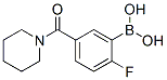 874289-43-7,2-FLUORO-5-(PIPERIDINE-1-CARBONYL)BENZENEBORONIC ACID