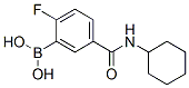 874289-44-8,5-(CYCLOHEXYLCARBAMOYL)-2-FLUOROBENZENEBORONIC ACID