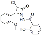 87444-09-5,N-[3-chloro-2-(2-methoxyphenyl)-4-oxo-azetidin-1-yl]-2-hydroxy-benzami de
