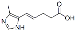 874571-07-0,4-Pentenoic  acid,  5-(4-methyl-1H-imidazol-5-yl)-
