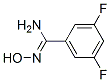 874880-59-8,3,5-DIFLUOROBENZAMIDOXIME