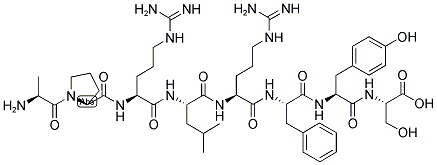 87549-53-9,ALA-PRO-ARG-LEU-ARG-PHE-TYR-SER