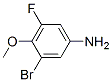 875664-44-1,3-BROMO-5-FLUORO-4-METHOXYANILINE