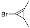 87619-34-9,Cyclopropene, 1-bromo-2,3-dimethyl- (9CI)