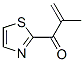 87636-22-4,2-Propen-1-one,  2-methyl-1-(2-thiazolyl)-