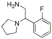 876716-16-4,2-(2-FLUORO-PHENYL)-2-PYRROLIDIN-1-YL-ETHYLAMINE