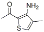 87676-04-8,Ethanone, 1-(3-amino-4-methyl-2-thienyl)- (9CI)