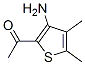 87676-06-0,Ethanone, 1-(3-amino-4,5-dimethyl-2-thienyl)- (9CI)