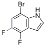 877160-16-2,7-bromo-4,5-difluoro-1H-indole
