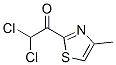 87830-82-8,Ethanone, 2,2-dichloro-1-(4-methyl-2-thiazolyl)- (9CI)