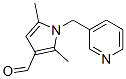 878424-30-7,2,5-DIMETHYL-1-PYRIDIN-3-YLMETHYL-1H-PYRROLE-3-CARBALDEHYDE