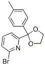 87848-96-2,2-bromo-6-[2-(p-tolyl)-1,3-dioxolan-2-yl]pyridine