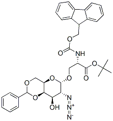 878483-02-4,O-(2-Azido-4,6-O-benzylidene-2-deoxy-alpha-D-galactopyranosyl)-N-Fmoc-L-serine tert-Butyl Ester