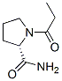 87892-79-3,2-Pyrrolidinecarboxamide,1-(1-oxopropyl)-,(S)-(9CI)