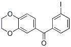 878969-65-4,3,4-(ETHYLENEDIOXY)-3'-IODOBENZOPHENONE