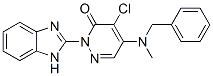 879568-33-9,3(2H)-Pyridazinone,  2-(1H-benzimidazol-2-yl)-4-chloro-5-[methyl(phenylmethyl)amino]-