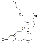 87994-62-5,9,9-bis[2-(2-methoxyethoxy)ethoxy]-N-methyl-2,5,8-trioxa-9-siladodecan-12-amine