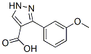 879996-71-1,3-(3-methoxyphenyl)-1H-pyrazole-4-carboxylic acid