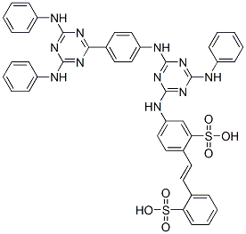 88-38-0,4,4'-bis[4,6-bis(anilino)-1,3,5-triazin-2-yl]aminostilbene-2,2'-disulphonic acid