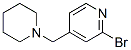 88046-02-0,2-BROMO-4-(1-PIPERIDINOMETHYL)PYRIDINE