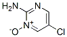 88089-61-6,2-Pyrimidinamine, 5-chloro-, 1-oxide (9CI)