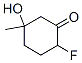 88100-65-6,Cyclohexanone, 2-fluoro-5-hydroxy-5-methyl- (9CI)