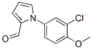 881041-28-7,1-(3-CHLORO-4-METHOXYPHENYL)-1H-PYRROLE-2-CARBALDEHYDE