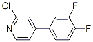 881419-16-5,2-CHLORO-4-(3,4-DIFLUOROPHENYL)PYRIDINE