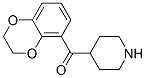 882004-03-7,Methanone,  (2,3-dihydro-1,4-benzodioxin-5-yl)-4-piperidinyl-