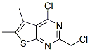 88203-19-4,4-CHLORO-2-CHLOROMETHYL-5,6-DIMETHYL-THIENO[2,3-D]PYRIMIDINE