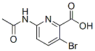 882430-69-5,6-ACETAMIDO-3-BROMOPYRIDINE-2-CARBOXYLIC ACID 96%6-ACETAMIDO-3-BROMOPICOLINIC ACID