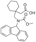 882847-19-0,(1-[(9H-FLUOREN-9-YLMETHOXYCARBONYLAMINO)-METHYL]-CYCLOHEXYL)-ACETIC ACID