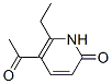 88302-13-0,2(1H)-Pyridinone, 5-acetyl-6-ethyl- (9CI)