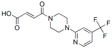 883030-85-1,2-BUTENOIC ACID, 4-OXO-4-[4-[4-(TRIFLUOROMETHYL)-2-PYRIDINYL]-1-PIPERAZINYL]-