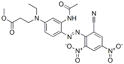 88351-59-1,methyl N-[3-(acetylamino)-4-[(2-cyano-4,6-dinitrophenyl)azo]phenyl]-N-ethyl-beta-alaninate