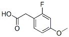 883531-28-0,2-Fluoro-4-methoxyphenylacetic acid