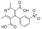 88434-68-8,2,6-dimethyl-4-(3-nitrophenyl)pyridine-3,5-dicarboxylic acid