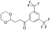 884504-38-5,BIS-3',5'-TRIFLUOROMETHYL-3-(1,3-DIOXAN-2-YL)-PROPIOPHENONE