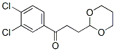 884504-48-7,3',4'-DICHLORO-3-(1,3-DIOXAN-2-YL)-PROPIOPHENONE