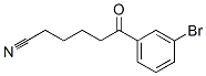 884504-64-7,6-(3-BROMOPHENYL)-6-OXOHEXANENITRILE